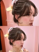 ボタン シブヤ(VOTAN SHIBUYA) 結んだ時にお洒落に盛れる"前髪とお顔周りカット"