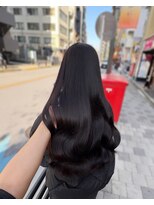 ヘアーサロン ウィング(HAIR SALON Wing) 赤坂*ブリーチなし暗めラベンダーグレージュカラーメテオカラー