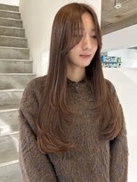 ヨーク(YOKE) 【 YOKE 】ロングレイヤー結べるレイヤーミルクブラウン