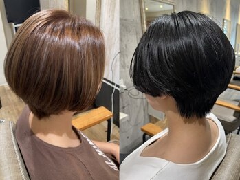 パダ(PADA)の写真/理想のショートヘアは当店にお任せ!朝も楽々再現性の高いカットで悩みに寄り添います♪