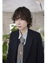 ニーム(nimes)&nbsp;kaon　　ショートパーマ　広がらないレイヤーパーマ