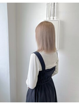 ミュー(Mu) ミルクティーベージュ　ベージュカラー