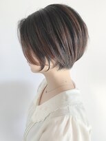 ステアケース ギンザセブン(stair:case ginza7)&nbsp;朝楽時短ショートヘア前下がりショートボブ