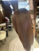 オヴィ(Ovi) 艶感ナチュラルブラウン×ロング