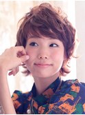 カジュアルガーリーショート