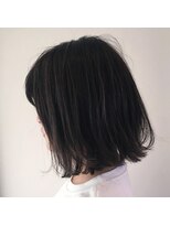 マイティ バイ エイチ(mighty by H)&nbsp;【mighty】切りっぱなしBOB×グレージュ