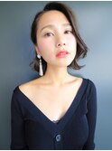 【morio池袋】2018年秋冬80sレトロ女優ボブ