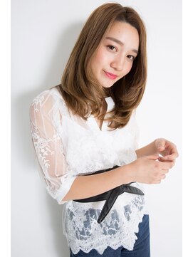 エスアンドエフ美容室 松富店(S&F) ふわっとグラマラスなロングスタイル