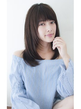 パフューム バイ アフロート 松戸八柱(Perfume by afloat) ☆艶さらストレート大人セミロングスタイル☆