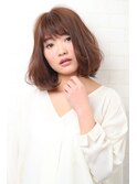 【curio尾山台】30代・40代　モード3Dカラー × ミニマムボブ