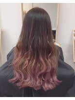 サンセット(sunset)&nbsp;くすみピンクグラデーション