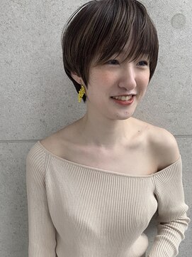 ガーデントウキョウ(GARDEN Tokyo) 【GARDEN KOMAKI】ハンサムマッシュショートにハイライトカラー