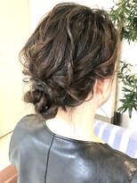 ヘアアンドメイクフリッシュ(HAIR&MAKE FRISCH) カジュアル大人アレンジ