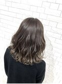 アッシュグレージュ『透け感・外国人風・デザインカラー】