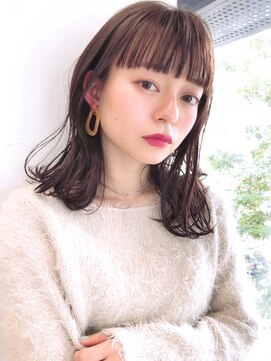 セイドット オモテサンドウ(Say. omotesando) Say.吉田伊織　ナチュラル切りっぱなし　ミディアム