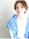 【sou】中野担当　センターパート　大人ショート　春ショート