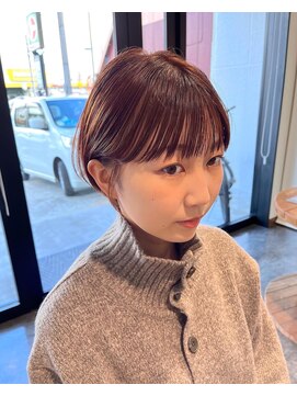 ハウリーヘアアンドスパ(HAURY hair&spa) アプリコットショート
