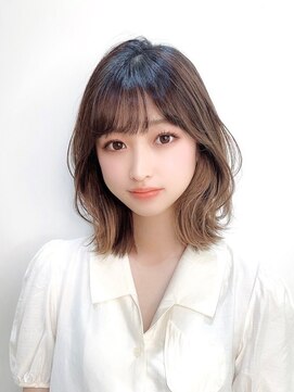 マティエ 銀座(Matie) くびれミディココアベージュグレージュカラー透明感20代30代40代