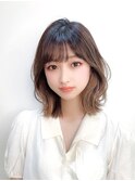 くびれミディココアベージュグレージュカラー透明感20代30代40代