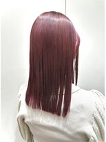 タミー 武蔵小杉(TAMMY)&nbsp;コーラルピンクケアブリーチイルミナカラーアディクシー髪質改善