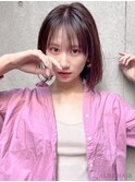 20代・30代_面長解消ボブ