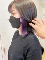 ロンドシエル 横浜(Lond ciel)&nbsp;インナーカラーイヤリングカラーハイトーン×韓国【横浜】