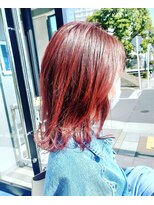 アース 津田沼店(HAIR&MAKE EARTH) チェリーピンクカラー