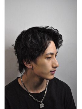 ヒロギンザ 青山店(HIRO GINZA) かき上げニュアンスマッシュサイドパート韓国マッシュフェード