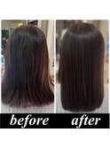 【美髪整形】異次元の最新髪質改善☆シルク酸性ストレート