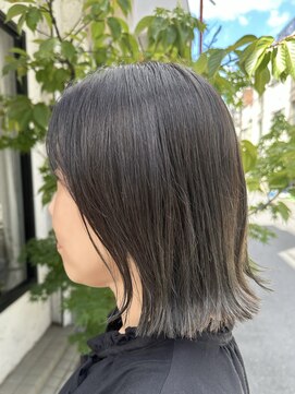 フィアート ヘアドレッシング サロン(Fiato Hairdressing Salon) 切りっぱなし/白髪ぼかし【赤羽】