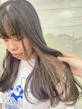 アンフルール(Un Fleur) ブリーチ無しインナーカラーで