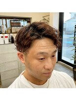 メンズヘアーモネ(men's hair MONE)&nbsp;ツーブロック～スパイラルパーマ