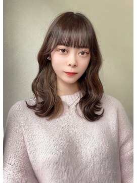 スターズ 船橋(STARS) くびレイヤー艶髪アッシュブラウン