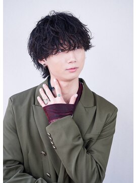 スキル(SKILL) 【SKILL】ツーブロック刈り上げショートメンズパーマハイライト