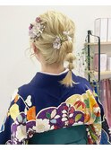 ミディアムでも可愛いタマネギヘアー