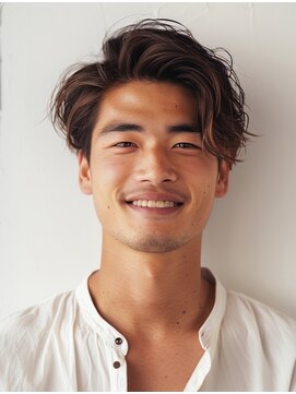 メンズ ルシードスタイル アウラ 松戸市五香(LUCIDO STYLE Aura) メンズスタイル【五香/メンズカット＜理容室＞/ブリーチ/眉毛】