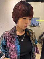 エイト 福岡天神店(EIGHT fukuoka)&nbsp;無造作ハイライトマッシュ