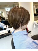 30代40代50代絶壁解消ひし形小顔前下がりショートボブ【ERIKA】