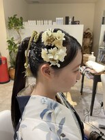 ヘアメーク シージャ 片野店(C-ja)&nbsp;アップ・袴着付け
