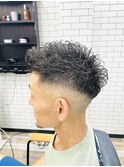 フェードパーマ
