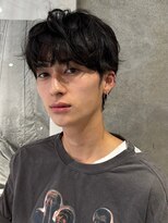 エイチ メンズ(H)&nbsp;メンズショート坊主波巻きパーマスパイラルパーマメンズ