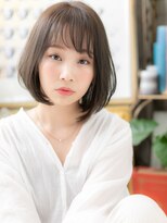 カバーヘア ブリス 上尾西口店(COVER HAIR bliss) シースルーレイヤーカット小顔前下がりボブh4上尾20代30代40代