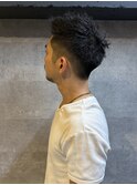ワイルドかつ爽やかなパーマスタイル
