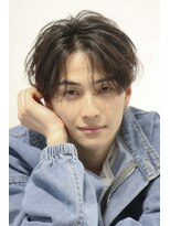 オーシャントーキョー 仙台(OCEAN TOKYO)&nbsp;フェザーショートニュアンスパーマセンターパートツーブロック