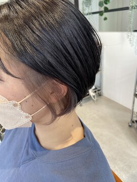 フリック 堺東店(FLICK) インナーカラー/ミルクティーベージュ/ショート/堺東