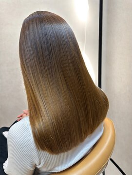 クオリス 上板橋店(QUALIS) 髪質改善トリートメント縮毛矯正前髪カット◎うる艶ストレート