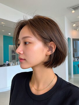 クレビアテン(CreBiA ten_) 艶髪/透明感/レイヤーカット/顔まわりカット/ショート