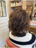ゆるふわウルフパーマ