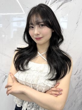 パーヴミックスネム(ParveMix NEMU) ブルーブラック×レイヤースタイル