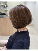 クレア 上大岡(CREA)&nbsp;白髪ぼかしハイライト縮毛矯正ダブルカラー髪質改善30代40代50代